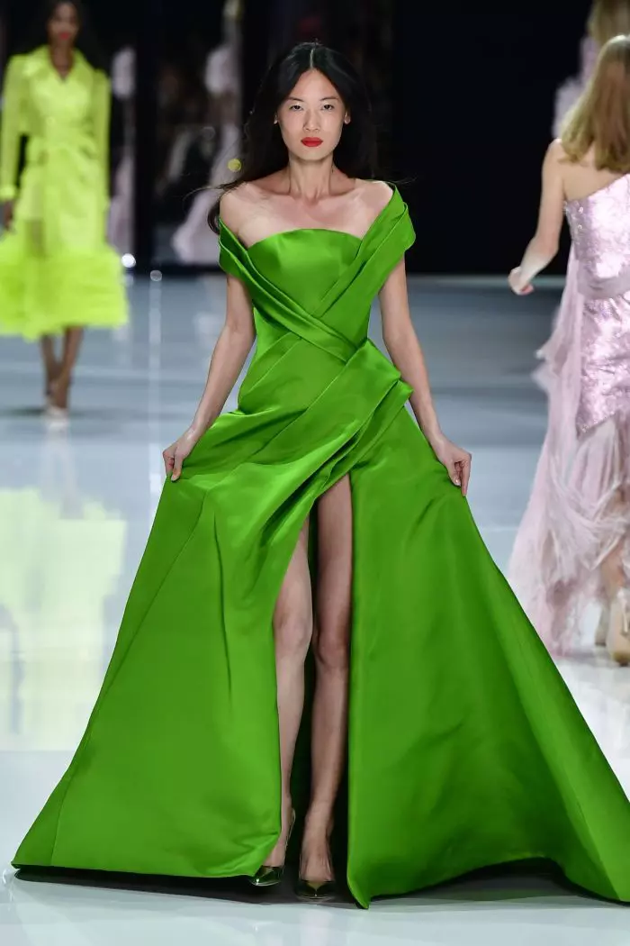 Défilé de mode Ralph & Russo Haute-Couture printemps-été 2018 à Paris