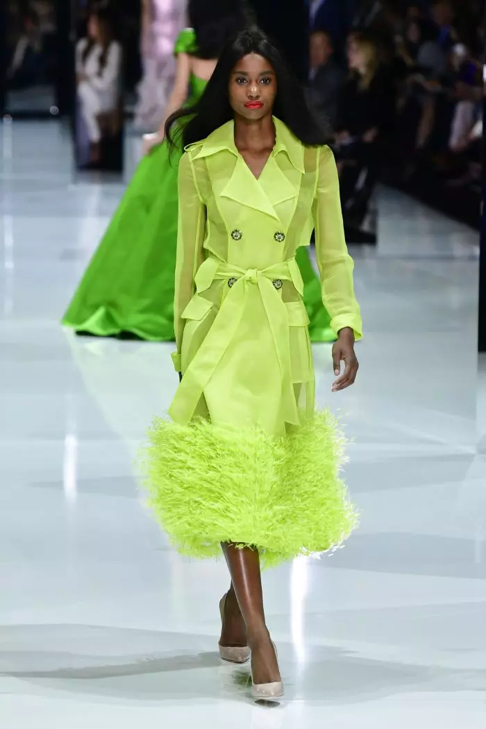 Défilé de mode Ralph & Russo Haute-Couture printemps-été 2018 à Paris