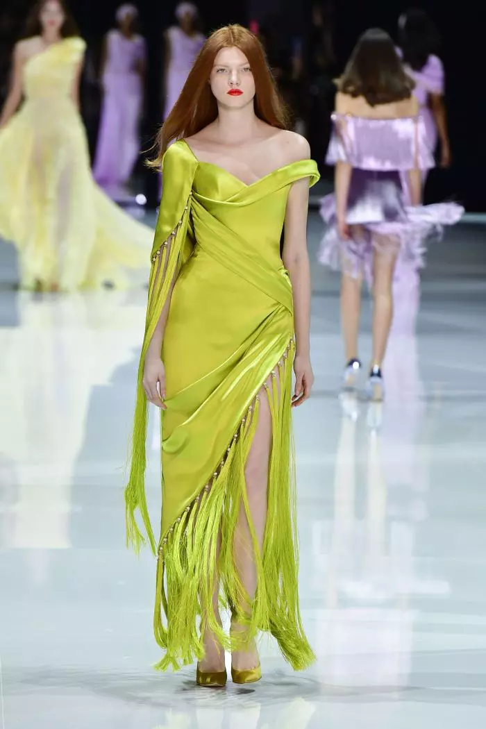 Défilé de mode Ralph & Russo Haute-Couture printemps-été 2018 à Paris