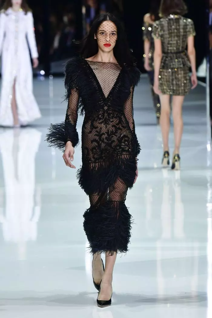 Défilé de mode Ralph & Russo Haute-Couture printemps-été 2018 à Paris