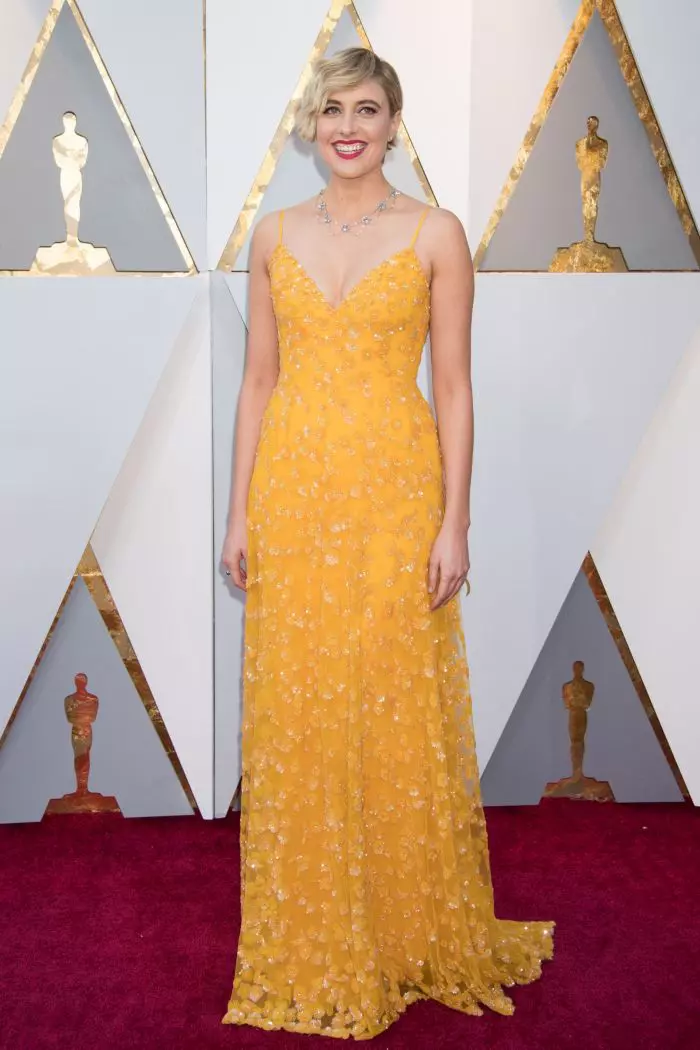 Greta Gerwig poartă Rodarte