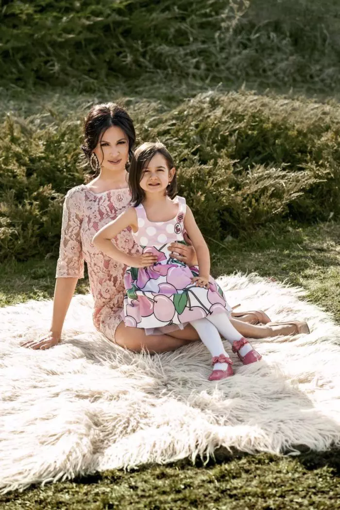 Nicoleta Luciu și copiii