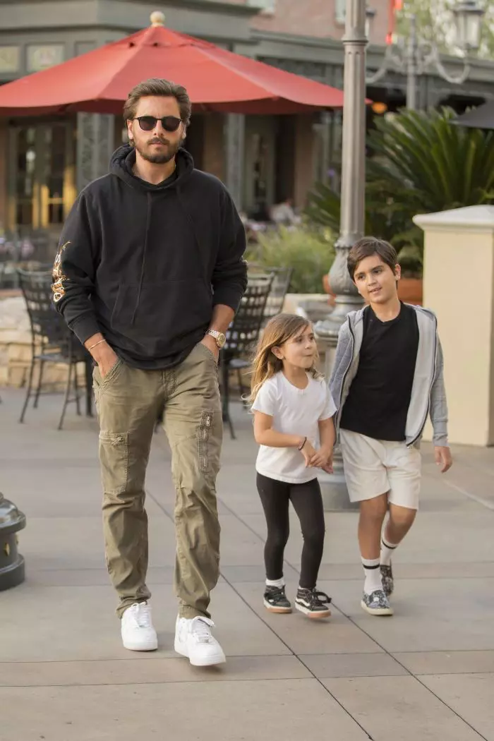 Scott Disick si copiii
