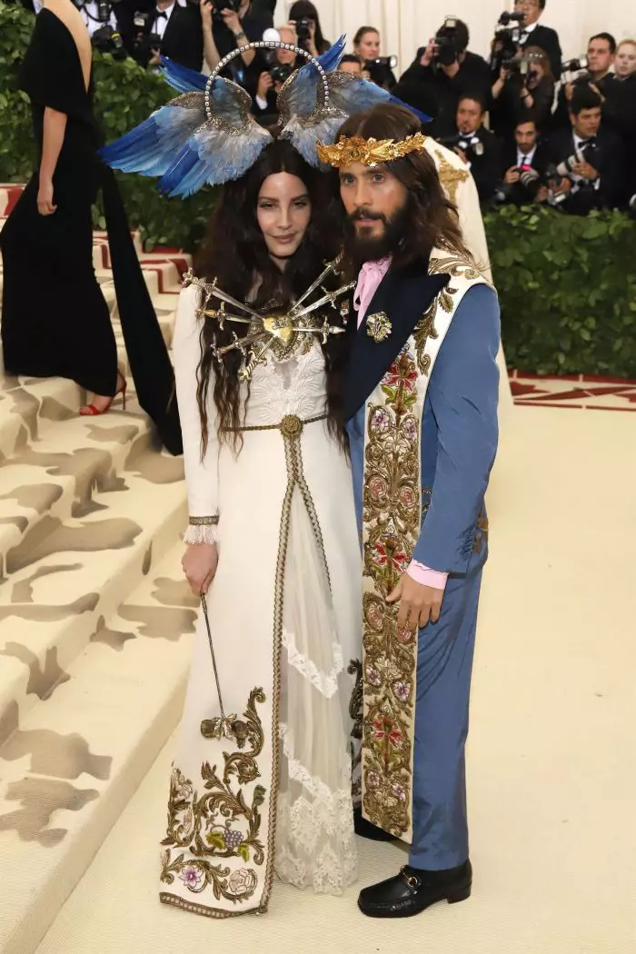 Lana Del Rey și Jared Leto - Met 2018