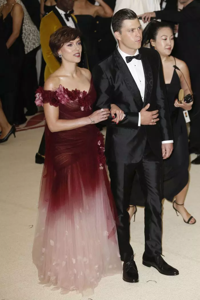 Scarlett Johansson și Colin Jost - Met 2018