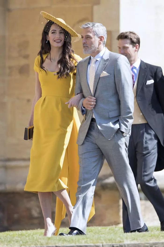 La nunta lui Meghan Markle cu Prințul Harry, cea mai admirată prezență feminină a fost Amal Clooney.