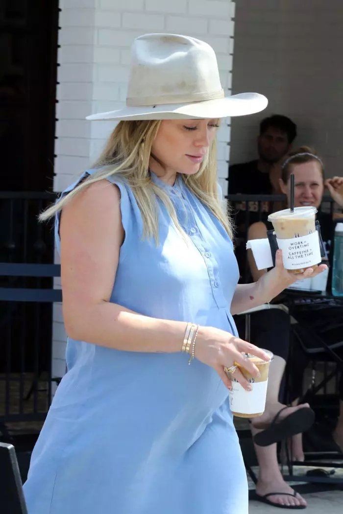 Hilary Duff s-a îngrăşat foarte mult pe parcursul sarcinii