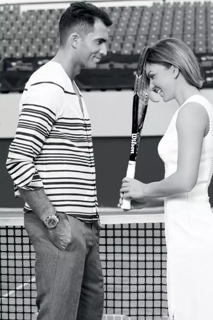 Simona Halep și Horia Tecău