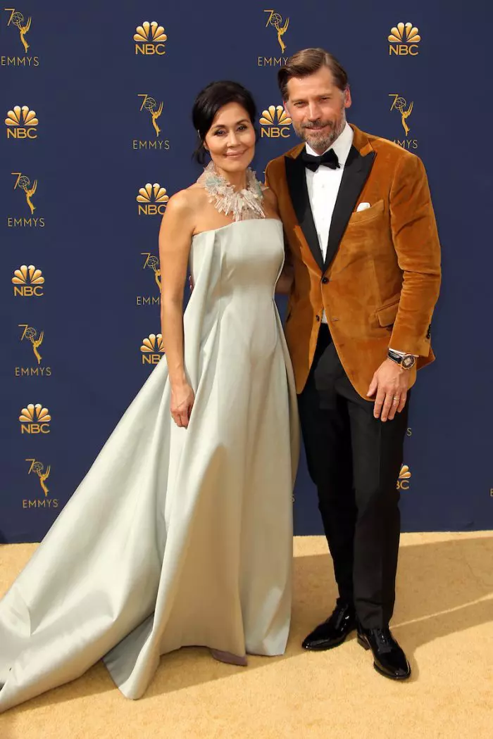 Nukaaka Coster-Waldau and Nikolaj Coster