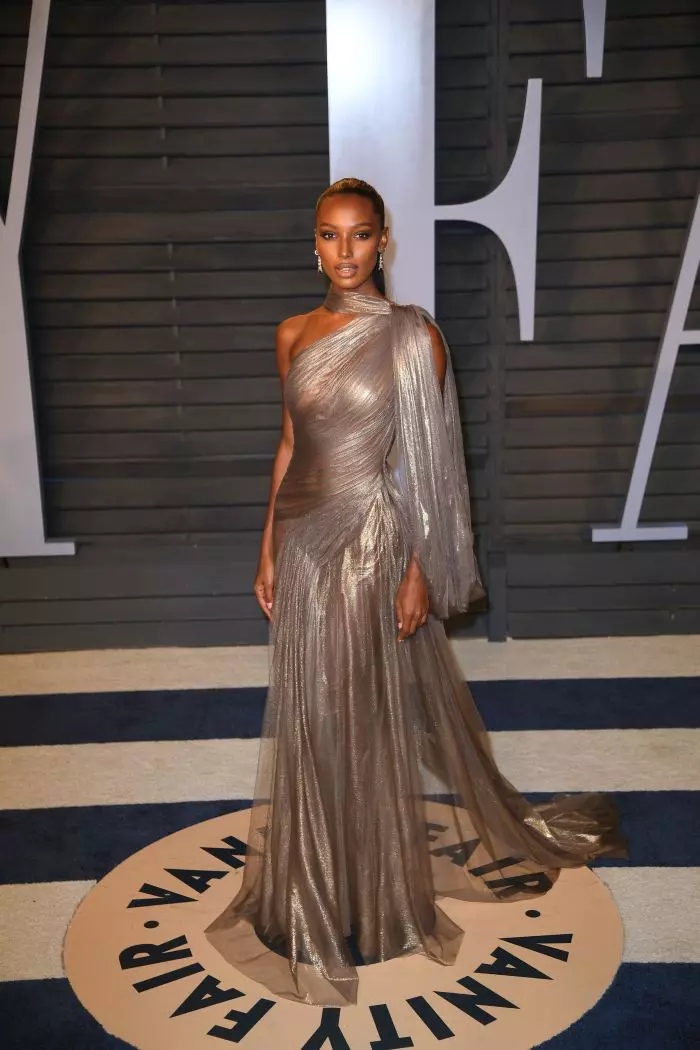 Jasmine Tookes, la Vanity Fair Oscar Party