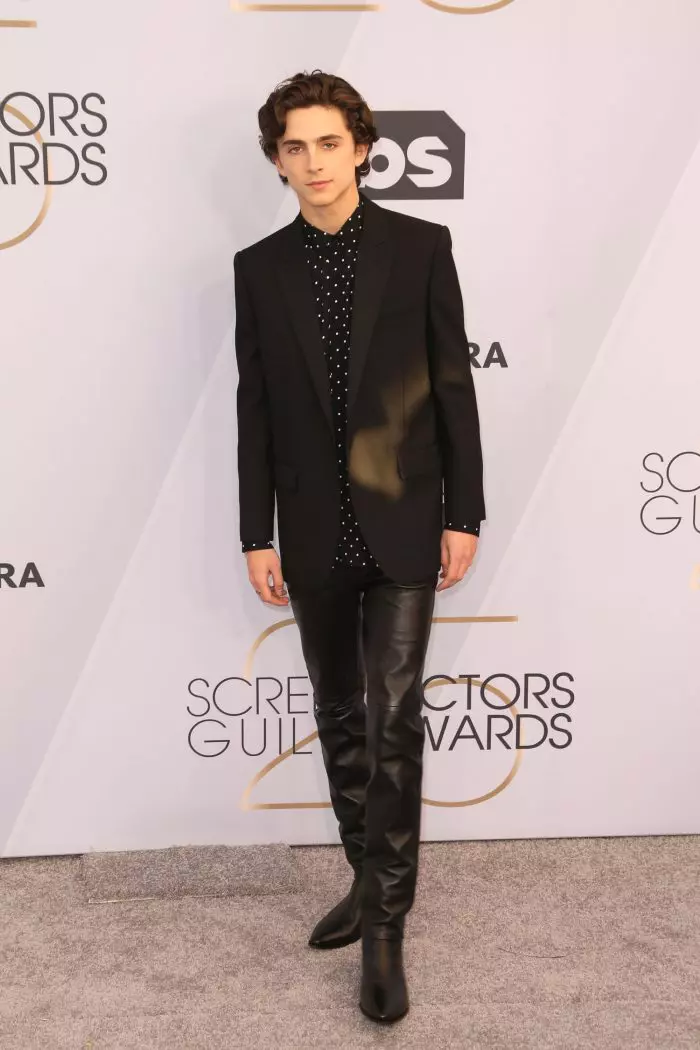 Timothee Chalamet - outfit Hedi Slimane
