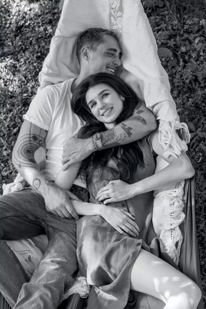 Vladimir Drăghia și Alice Cavaleru, în ședința foto pentru VIVA! de anul trecut