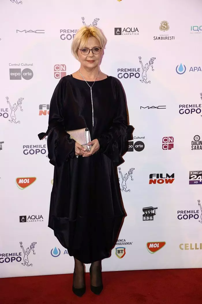 Emilia Popescu la decernarea Premiilor Gopo 2019