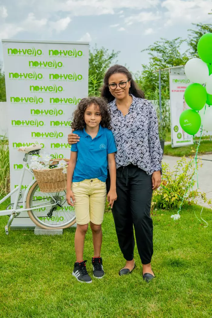 Nadine are un baietel de 9 ani, Noah