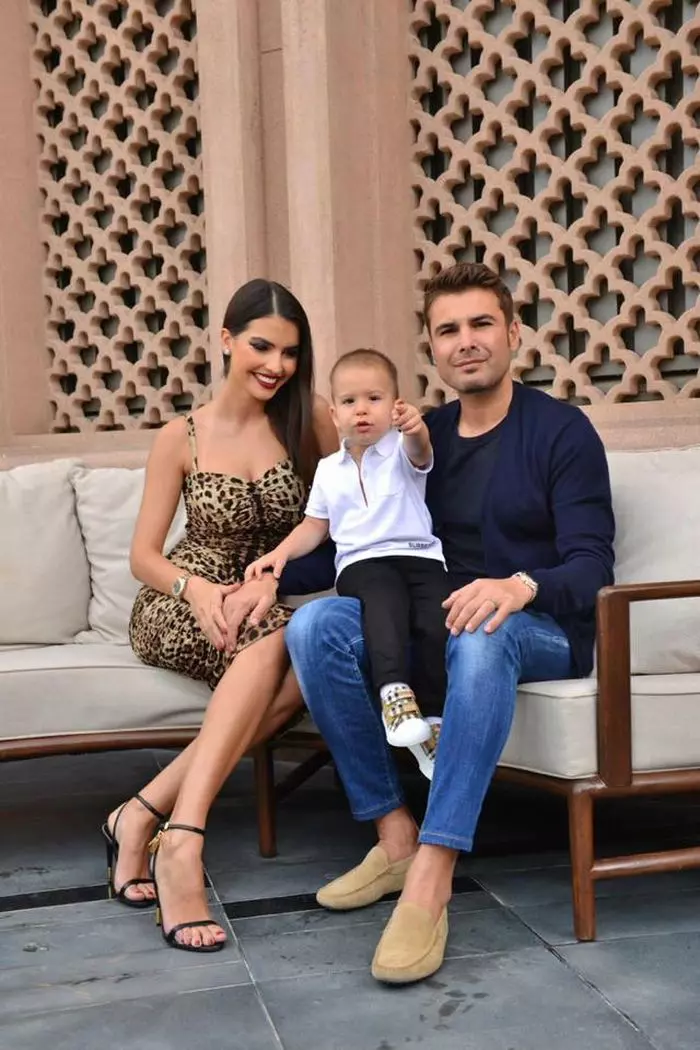 La 25 de ani, soția lui Adrian Mutu are trup de fotomodel