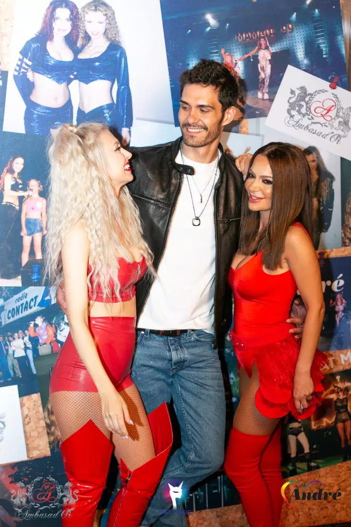 Andreea Balan, sotul ei si Andreea Antonescu