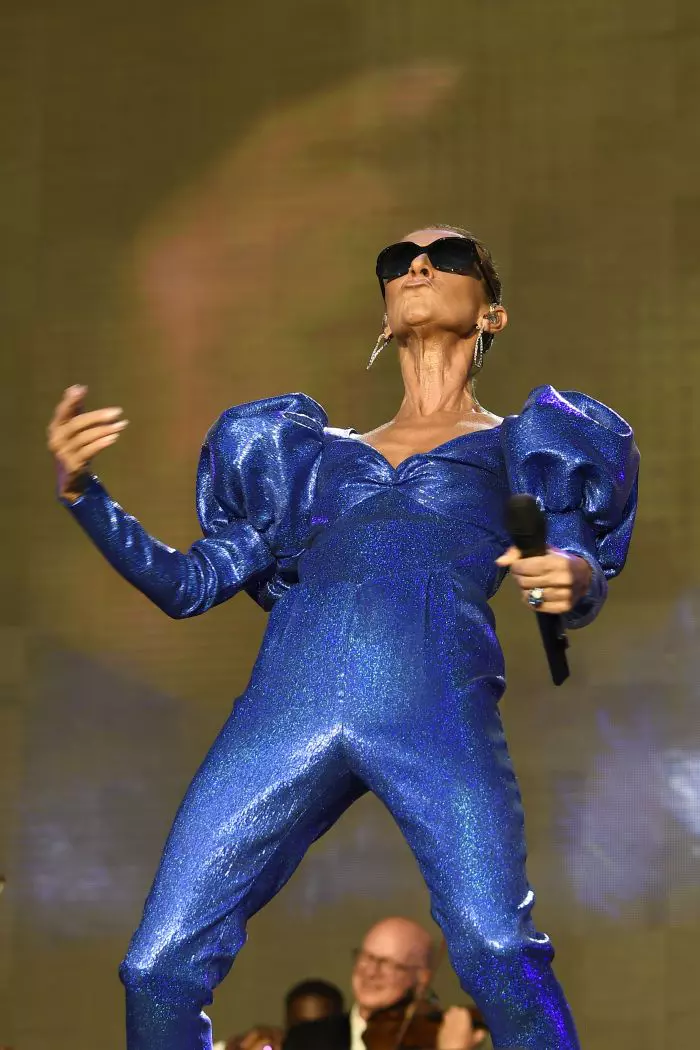 Celine Dion a susținut un concert in Londra