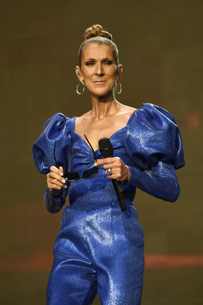 Celine Dion susține un concert în Londra