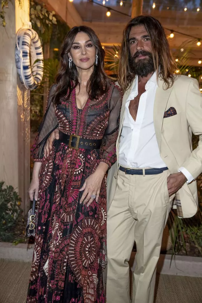 Monica Bellucci și Nicolas Lefebvre