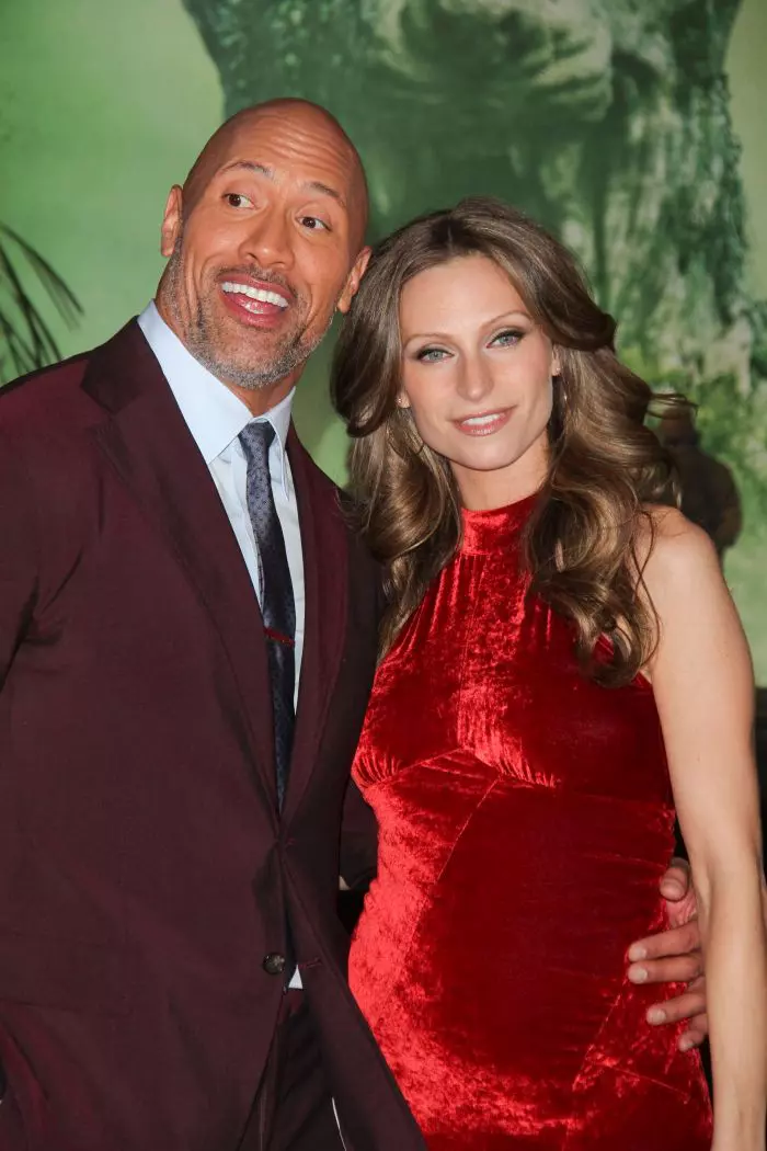 Dwayne Johnson și Lauren Hashian