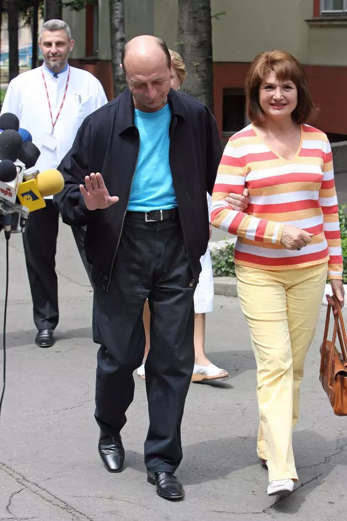 Maria Băsescu și Traian Băsescu în 2006