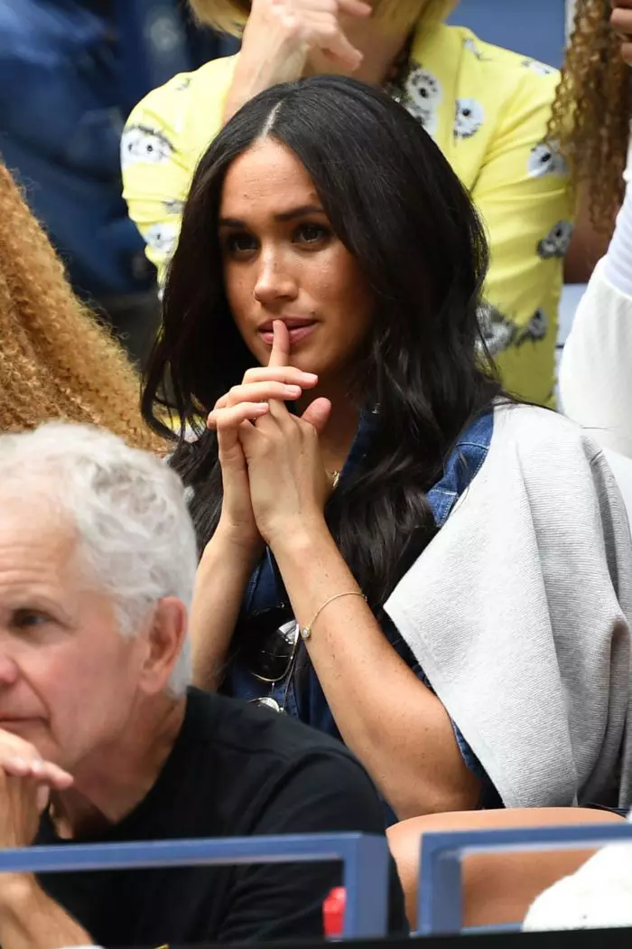 Meghan Markle a susținut-o pe Serena la US Open.