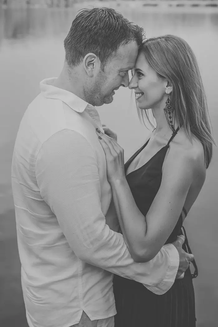 Ionela Lucan și soțul ei