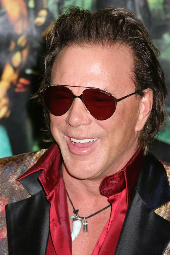 Mickey Rourke, în 2005