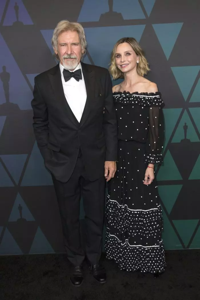 Calista Flockhart și Harrison Ford