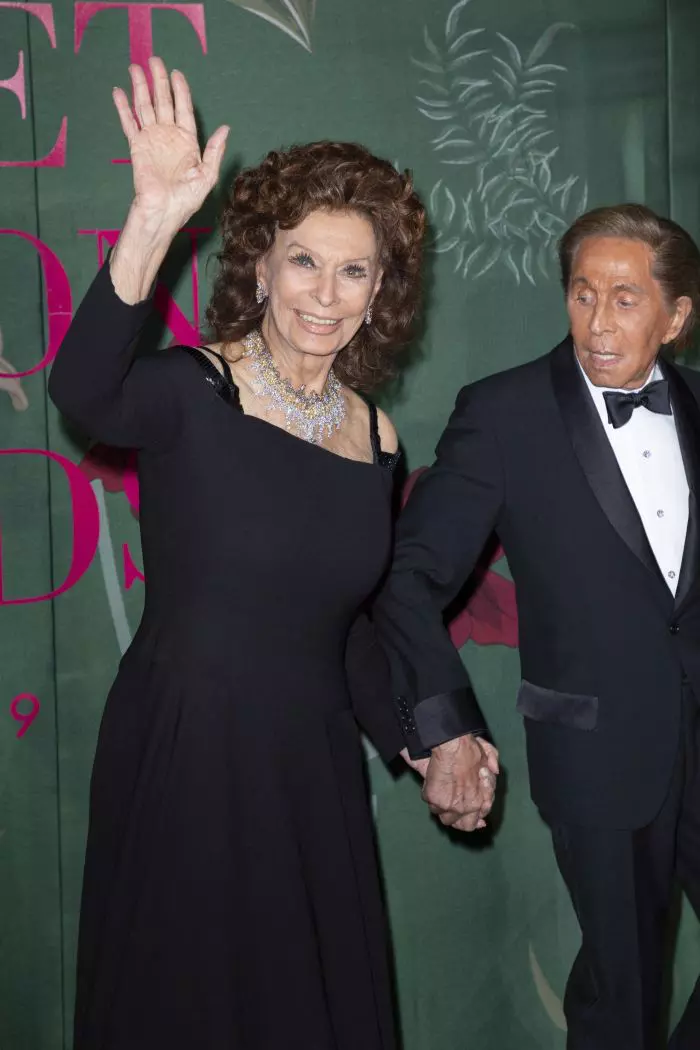 actrița Sophia Loren