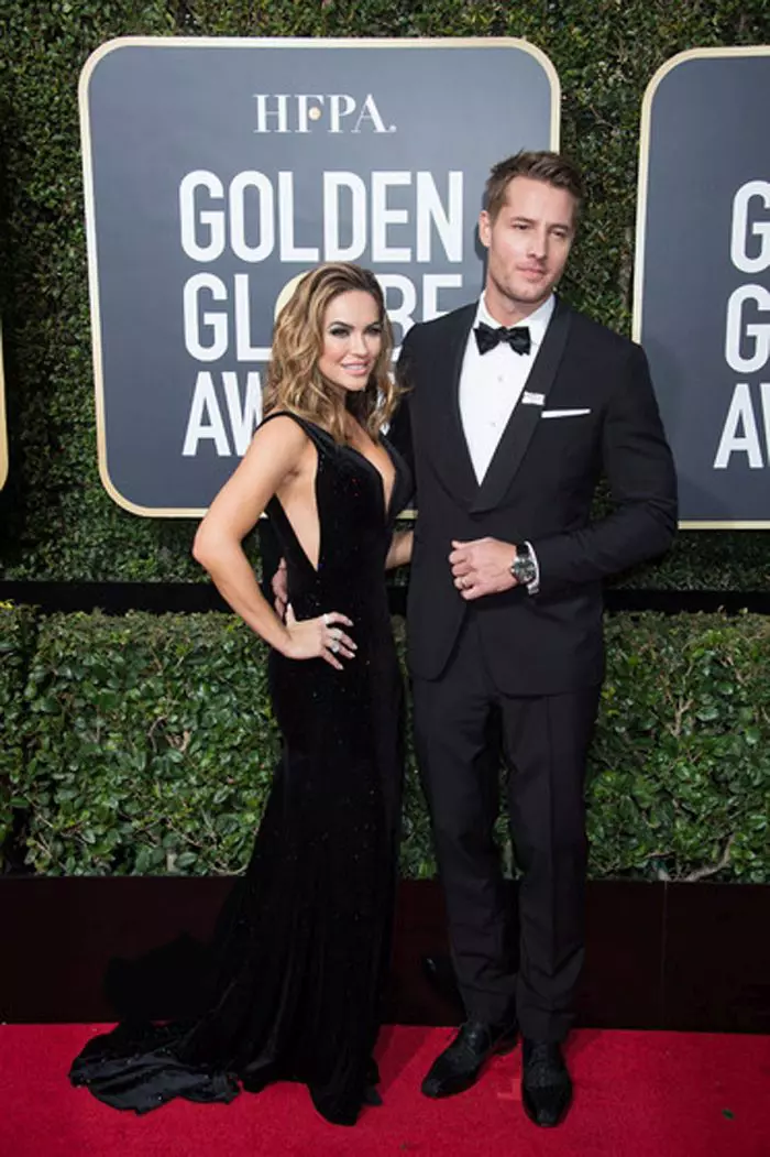 Justin Hartley si Chrishell Stause