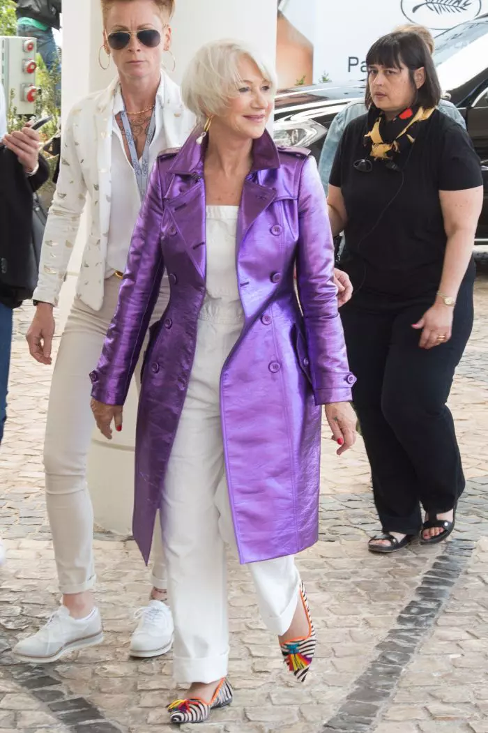 Helen Mirren a căzut la Cannes, dupa un interviu