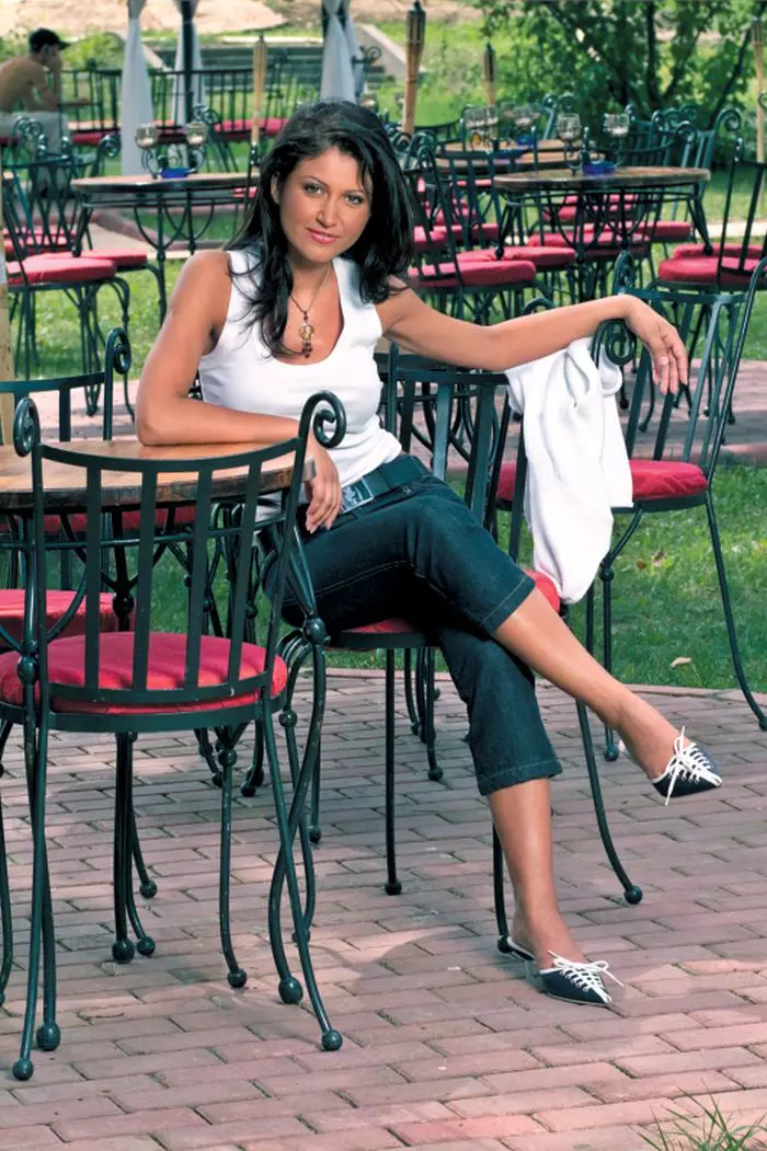 Așa arăta Anamaria Ferentz la începutul anilor 2000. Aici, într-o ședință foto pentru VIVA!