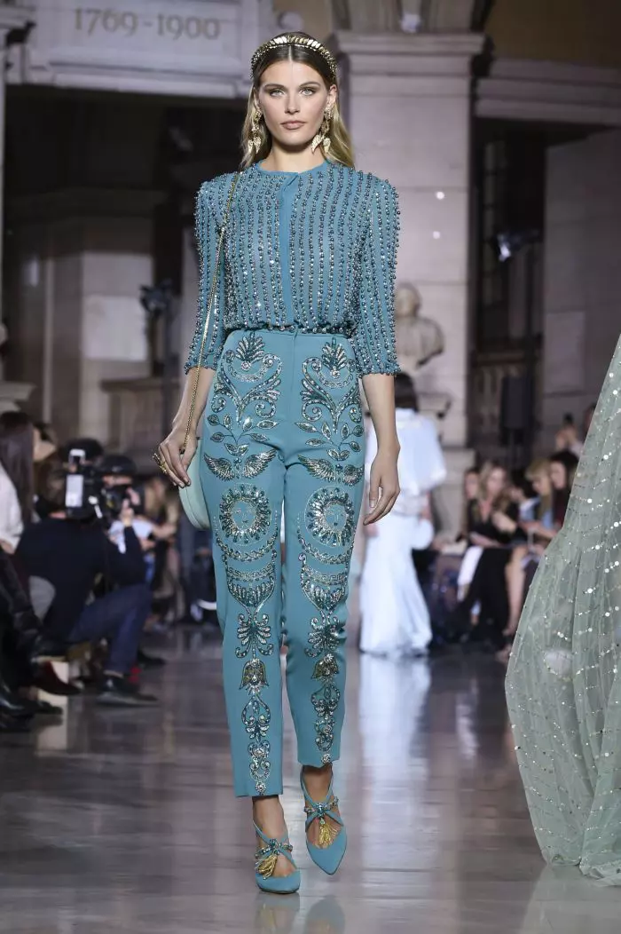 Défilé de mode Georges Hobeika Haute-Couture printemps-été 2018 à Paris