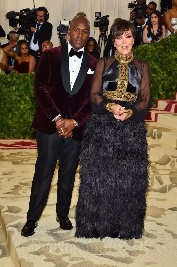 Kris Jenner și Corey Gamble - Met 2018