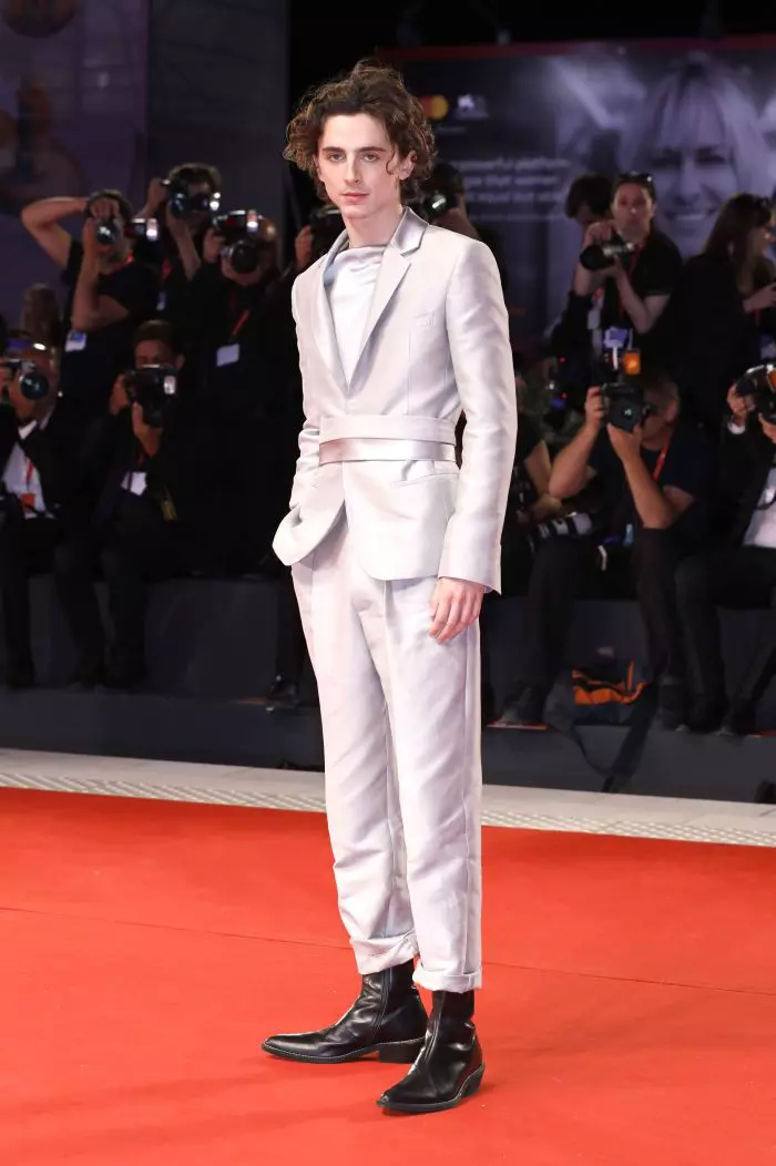 Timothée Chalamet - locul 2 în topul influencerilor din fashion