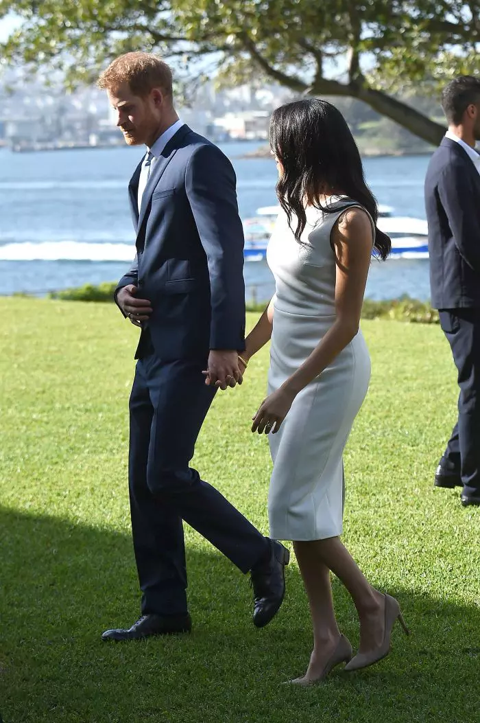 Primele imagini cu burtica Ducesei de Sussex