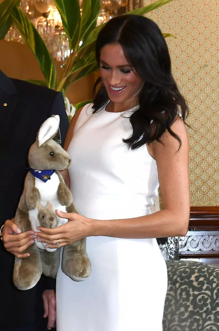 Primele imagini cu burtica Ducesei de Sussex