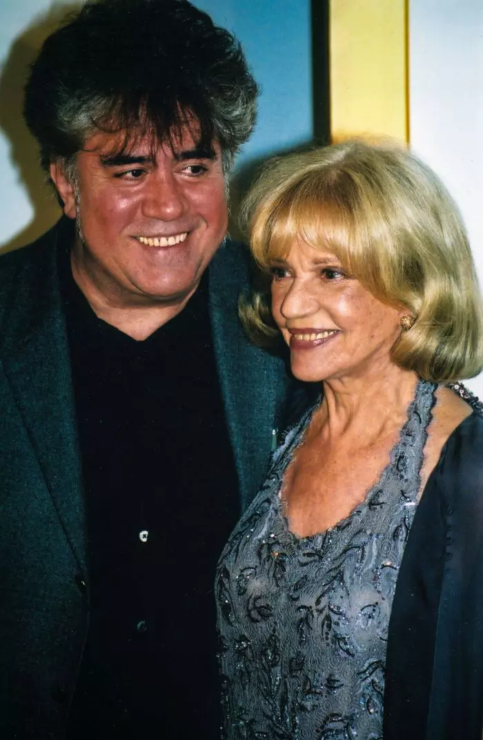 Cu Pedro Almodovar, la Premiile César, 2003