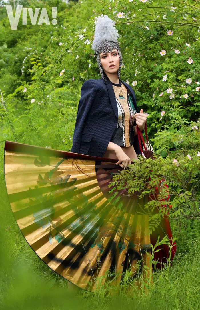 Iulia Albu în VIVA! de iunie