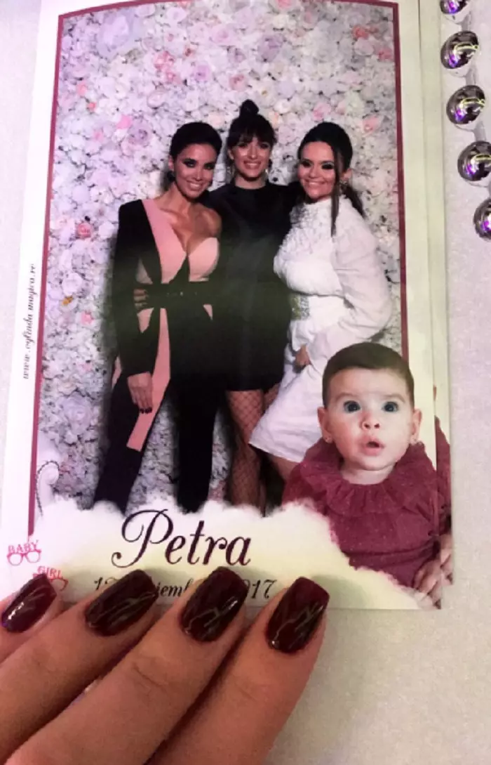 Adelina Pestritu la petrecerea de botez a Petrei, fiica lui Mădălin Ionescu