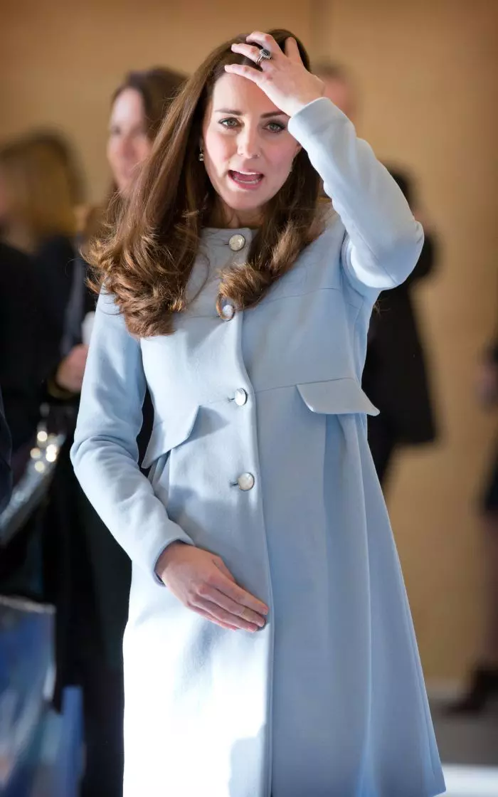 Plasturele, nelipsit pe mâna Ducesei de Cambridge!