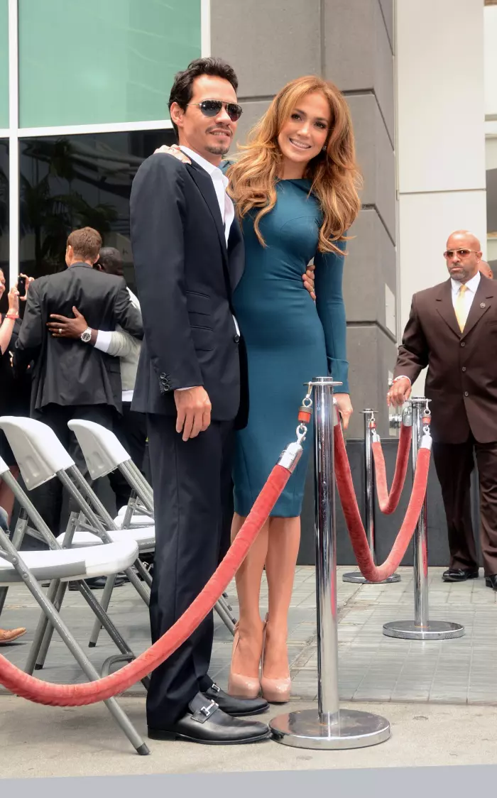 Jennifer Lopez si Mark Anthony