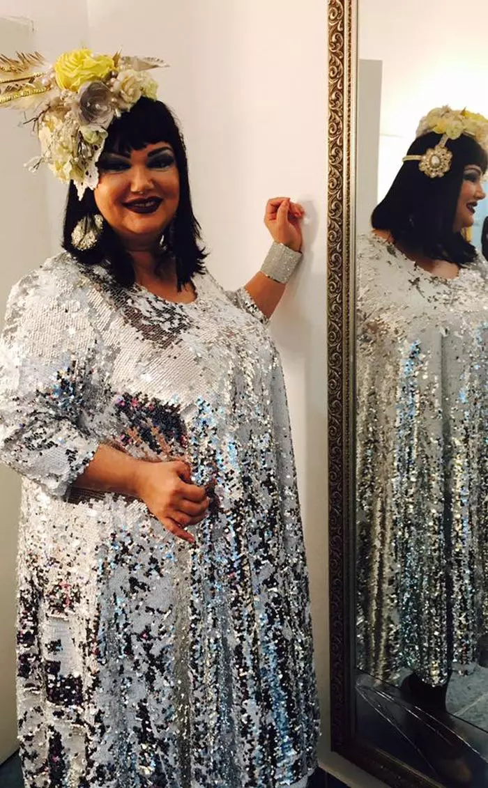 Ozana Barabancea înainte de operația de micșorare a stomacului