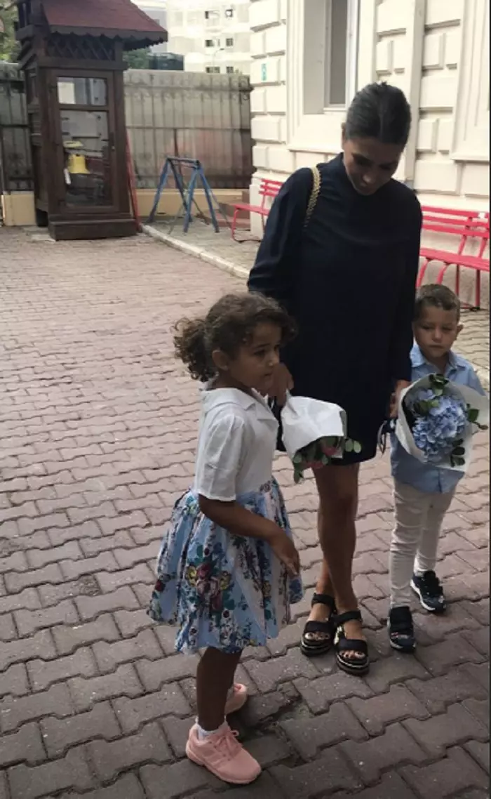 Traian Jr. şi Sofia Anais au început grădiniţa