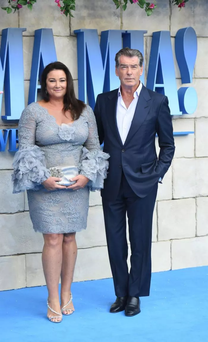 Pierce Brosnan, alături de soția lui, Keely Shaye Smith