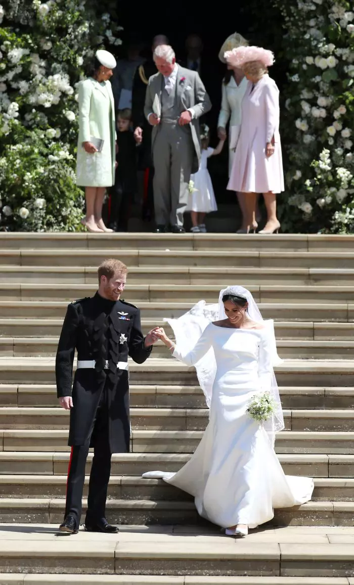 19 mai 2018 - Meghan Markle și Prințul Harry au spus DA la Capela St. George a Castelului Windsor.