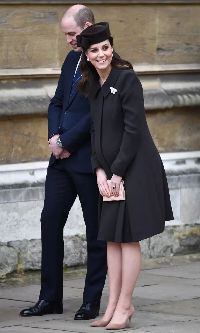 Kate Middleton, apariţie surpriză înainte de a naşte