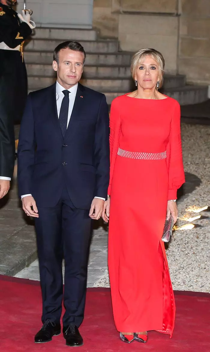 Dîner d'état en l'honneur du président de la république de Chine X.Jinping au Palais de L'Elysée