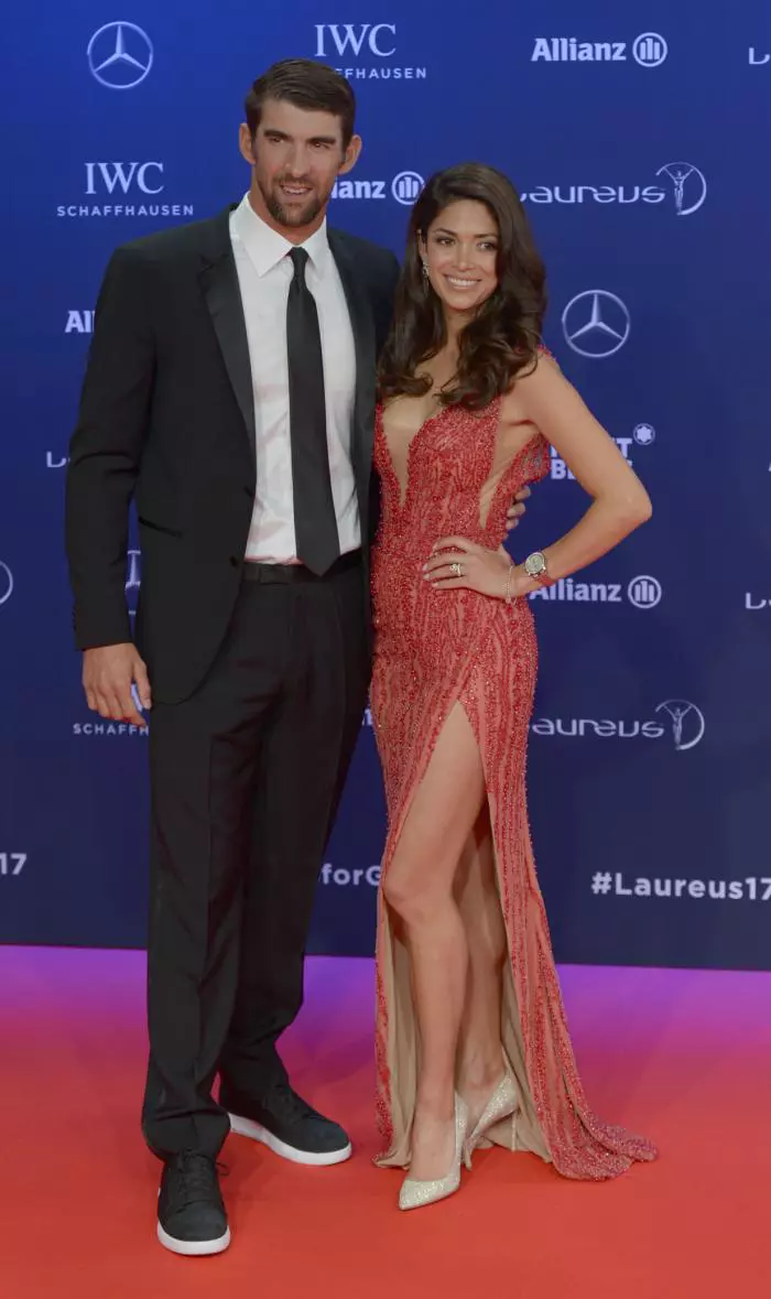 Michael Phelps si Nicole Johnson